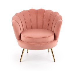 'AMORINITO Relaxation Chair Light Pink / Gold' 'AMORINITO Relaxation Chair Light Pink / Gold'