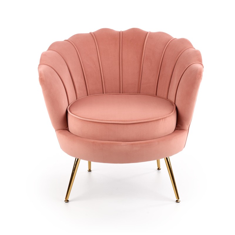 'AMORINITO Relaxation Chair Light Pink / Gold' 'AMORINITO Relaxation Chair Light Pink / Gold'