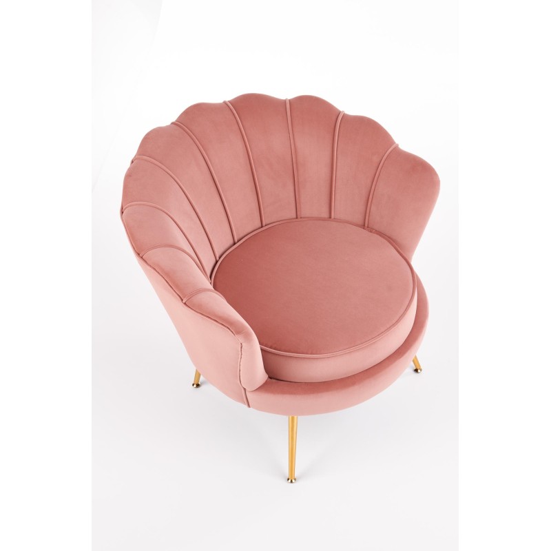 'AMORINITO Relaxation Chair Light Pink / Gold' 'AMORINITO Relaxation Chair Light Pink / Gold'