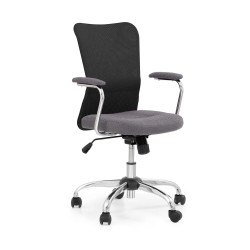 'ANDY Youth Chair in Ash Grey / Black'