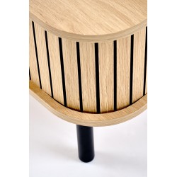'ANGELINA Coffee Table, Natural / Black' 'ANGELINA Coffee Table, Natural / Black'