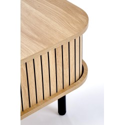 'ANGELINA Coffee Table, Natural / Black' 'ANGELINA Coffee Table, Natural / Black'