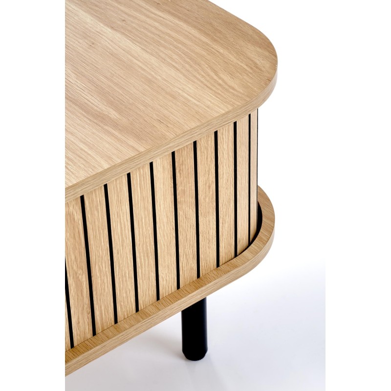 'ANGELINA Coffee Table, Natural / Black' 'ANGELINA Coffee Table, Natural / Black'