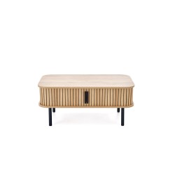 'ANGELINA Coffee Table, Natural / Black' 'ANGELINA Coffee Table, Natural / Black'