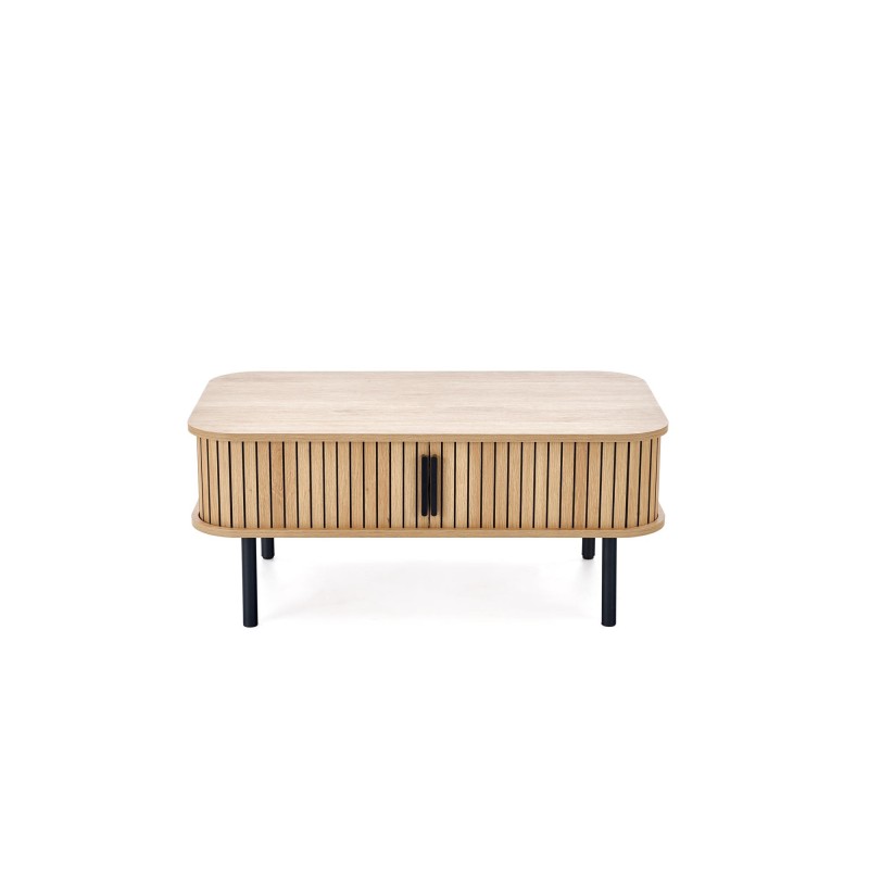 'ANGELINA Coffee Table, Natural / Black' 'ANGELINA Coffee Table, Natural / Black'