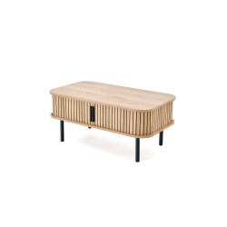 'ANGELINA Coffee Table, Natural / Black' 'ANGELINA Coffee Table, Natural / Black'