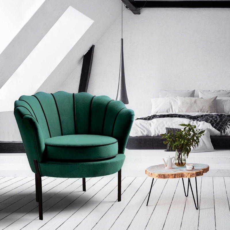 'ANGELO Relaxation Armchair Dark Green' 'ANGELO Relaxation Armchair Dark Green'