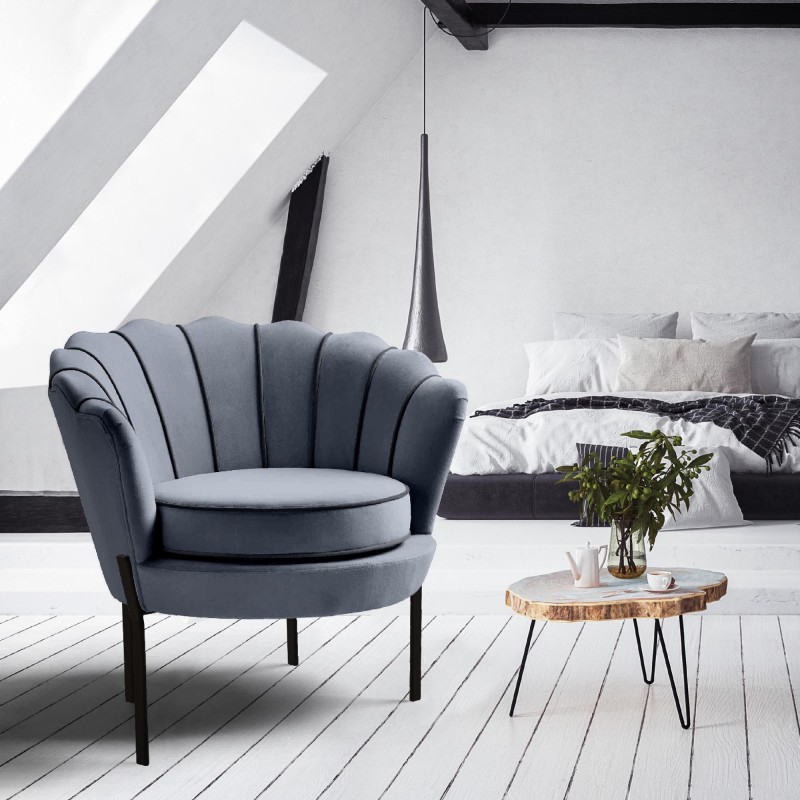 'ANGELO Relaxation Armchair in Ash Grey' 'ANGELO Relaxation Armchair in Ash Grey'
