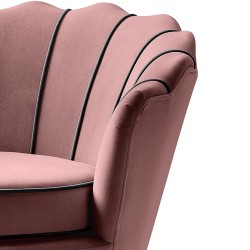 'ANGELO Pink Relaxation Armchair' 'ANGELO Pink Relaxation Armchair'