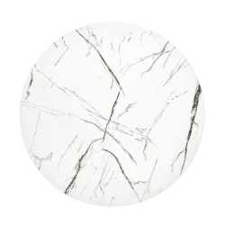 ANTICA M ława blat - biały marmur, stelaż - czarny (2p 1szt) ANTICA M ława blat - biały marmur, stelaż - czarny (2p 1szt)
