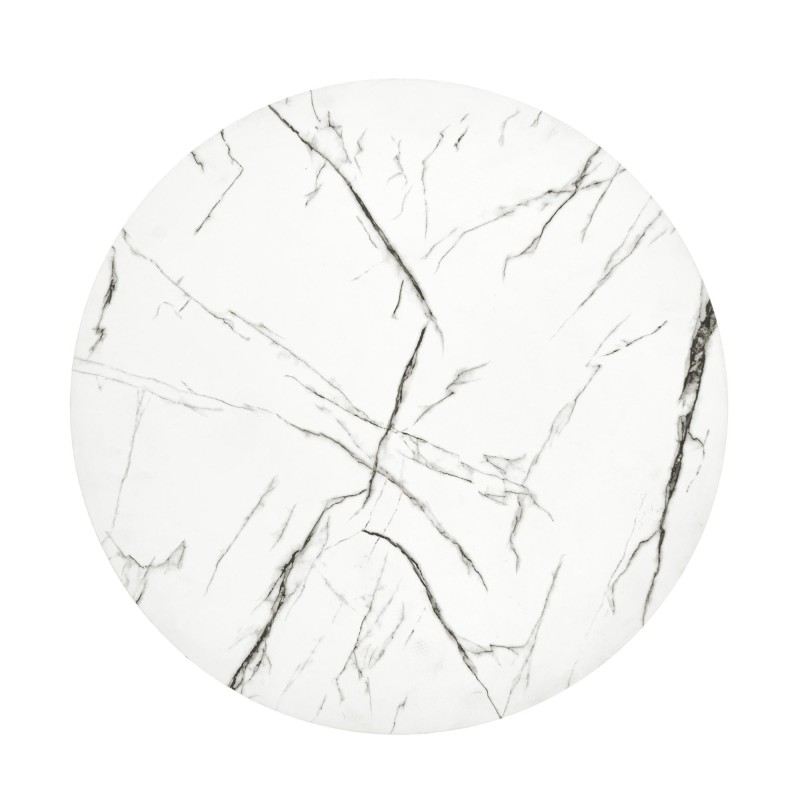 ANTICA M ława blat - biały marmur, stelaż - czarny (2p 1szt) ANTICA M ława blat - biały marmur, stelaż - czarny (2p 1szt)