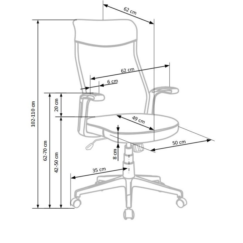 'ARCTIC Employee Chair in Ash' 'ARCTIC Employee Chair in Ash'