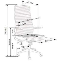 'AREZZO Ash Grey Office Chair' 'AREZZO Ash Grey Office Chair'