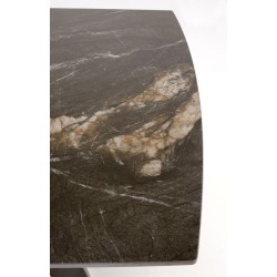 ARMANI stół rozkładany, czarny marmur / czarny (2p 1szt) ARMANI stół rozkładany, czarny marmur / czarny (2p 1szt)