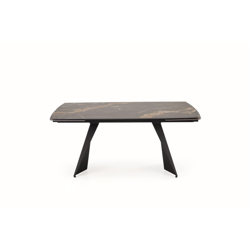 ARMANI stół rozkładany, czarny marmur / czarny (2p 1szt) ARMANI stół rozkładany, czarny marmur / czarny (2p 1szt)
