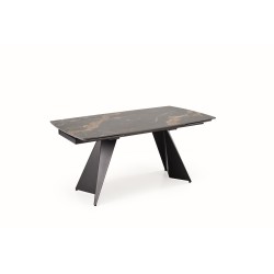 ARMANI stół rozkładany, czarny marmur / czarny (2p 1szt) ARMANI stół rozkładany, czarny marmur / czarny (2p 1szt)