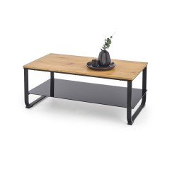 'ARTIGA Golden Oak / Black Bench'