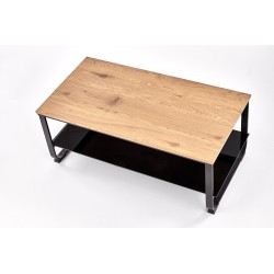 ARTIGA ława dąb złoty / czarny ARTIGA ława dąb złoty / czarny