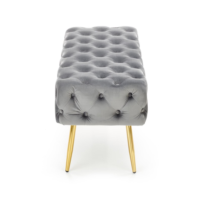 'ATHENA Ash Grey / Gold Bench' 'ATHENA Ash Grey / Gold Bench'