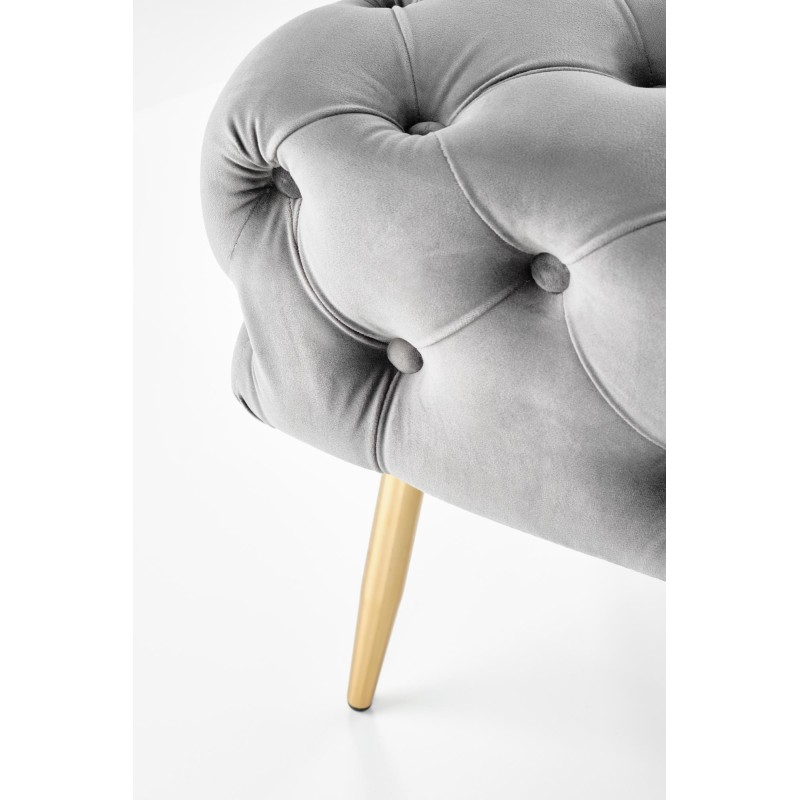 'ATHENA Ash Grey / Gold Bench' 'ATHENA Ash Grey / Gold Bench'
