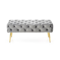'ATHENA Ash Grey / Gold Bench' 'ATHENA Ash Grey / Gold Bench'