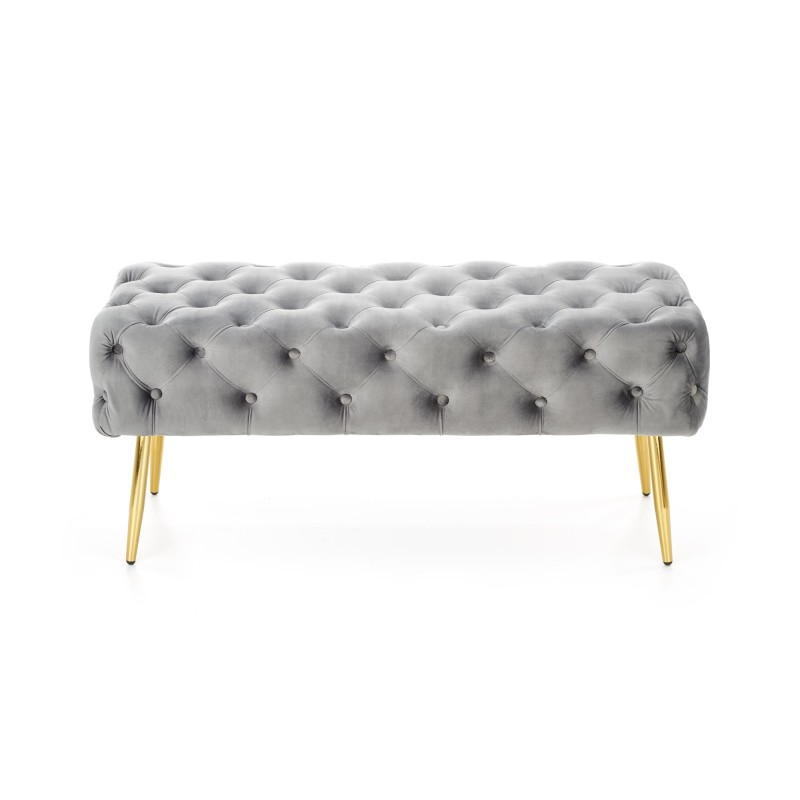 'ATHENA Ash Grey / Gold Bench' 'ATHENA Ash Grey / Gold Bench'