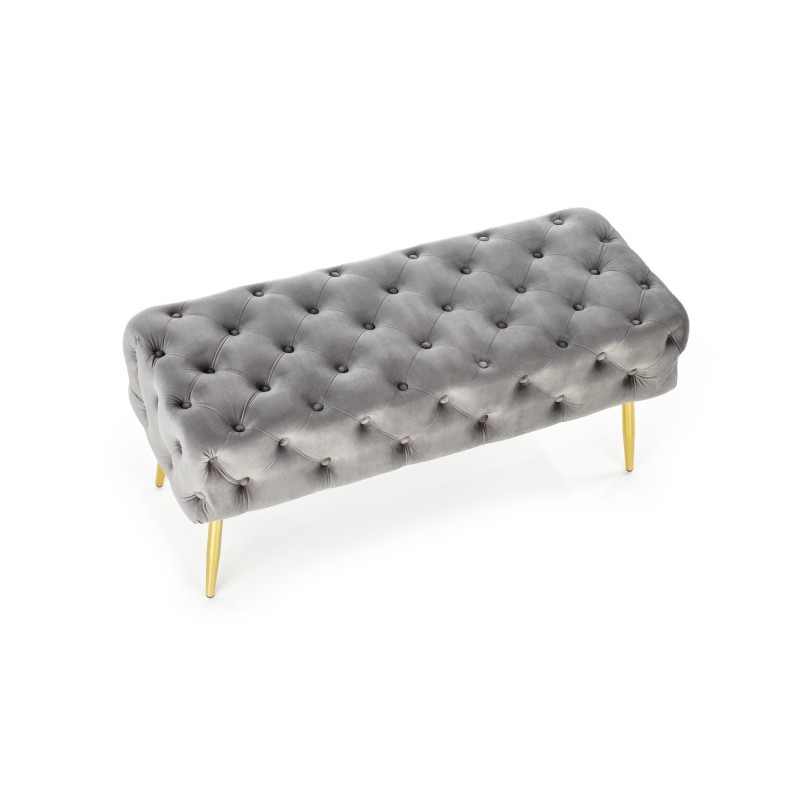 'ATHENA Ash Grey / Gold Bench' 'ATHENA Ash Grey / Gold Bench'
