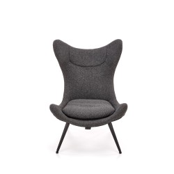 'ATLANTIS Relaxation Chair in Anthracite / Black' 'ATLANTIS Relaxation Chair in Anthracite / Black'