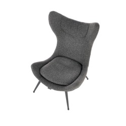 'ATLANTIS Relaxation Chair in Anthracite / Black' 'ATLANTIS Relaxation Chair in Anthracite / Black'