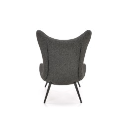 'ATLANTIS Relaxation Chair in Anthracite / Black' 'ATLANTIS Relaxation Chair in Anthracite / Black'