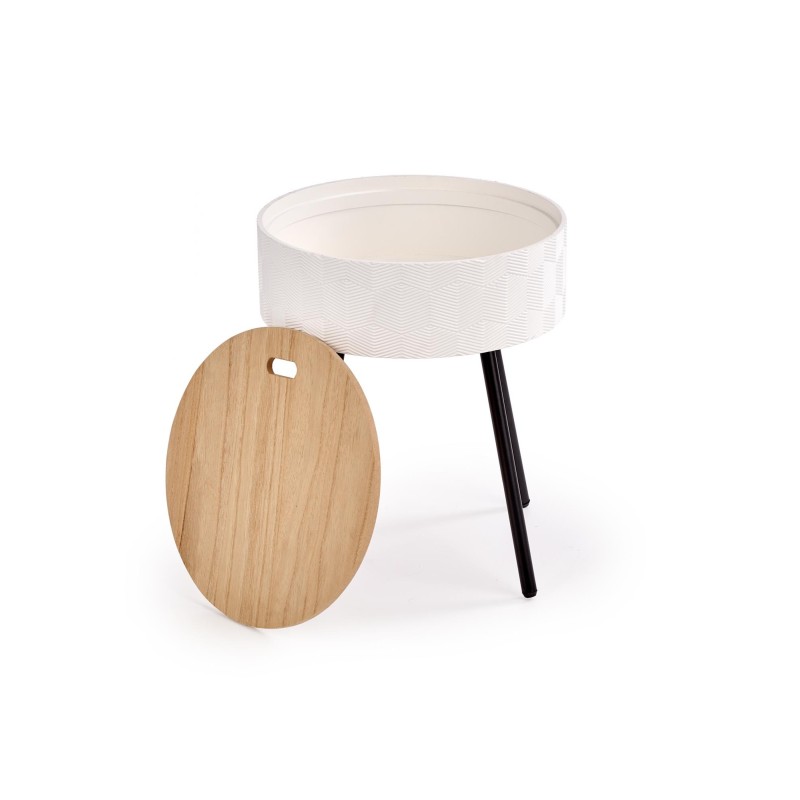 'AURA White Coffee Table' 'AURA White Coffee Table'