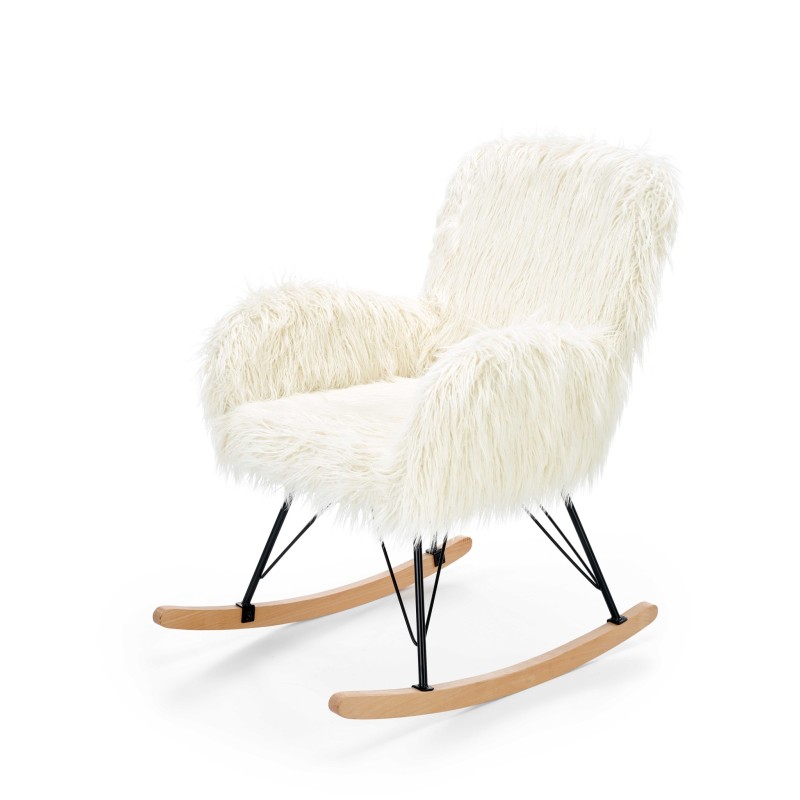'AUSTIN Relaxation Armchair Cream / Black / Natural' 'AUSTIN Relaxation Armchair Cream / Black / Natural'