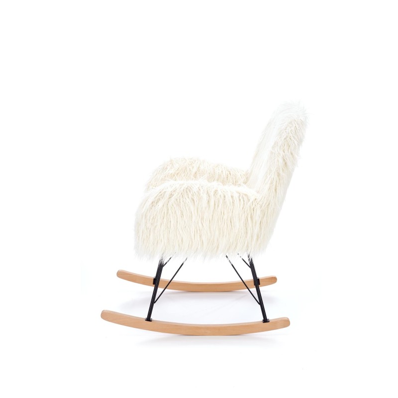 'AUSTIN Relaxation Armchair Cream / Black / Natural' 'AUSTIN Relaxation Armchair Cream / Black / Natural'