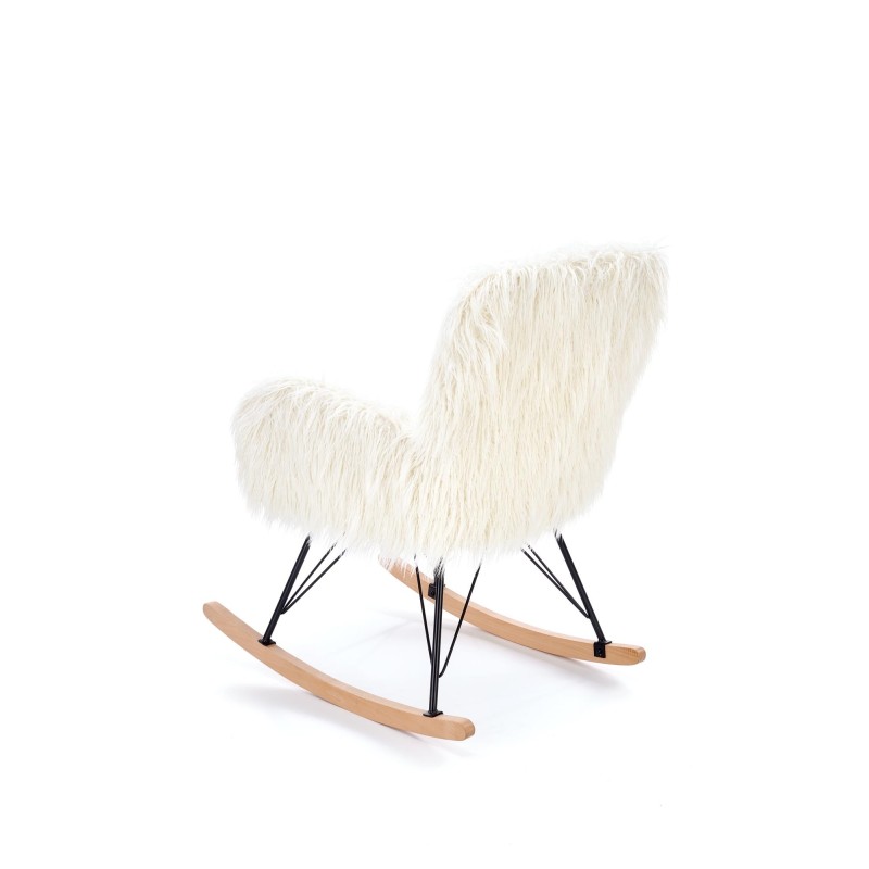 'AUSTIN Relaxation Armchair Cream / Black / Natural' 'AUSTIN Relaxation Armchair Cream / Black / Natural'