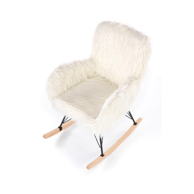 'AUSTIN Relaxation Armchair Cream / Black / Natural' 'AUSTIN Relaxation Armchair Cream / Black / Natural'