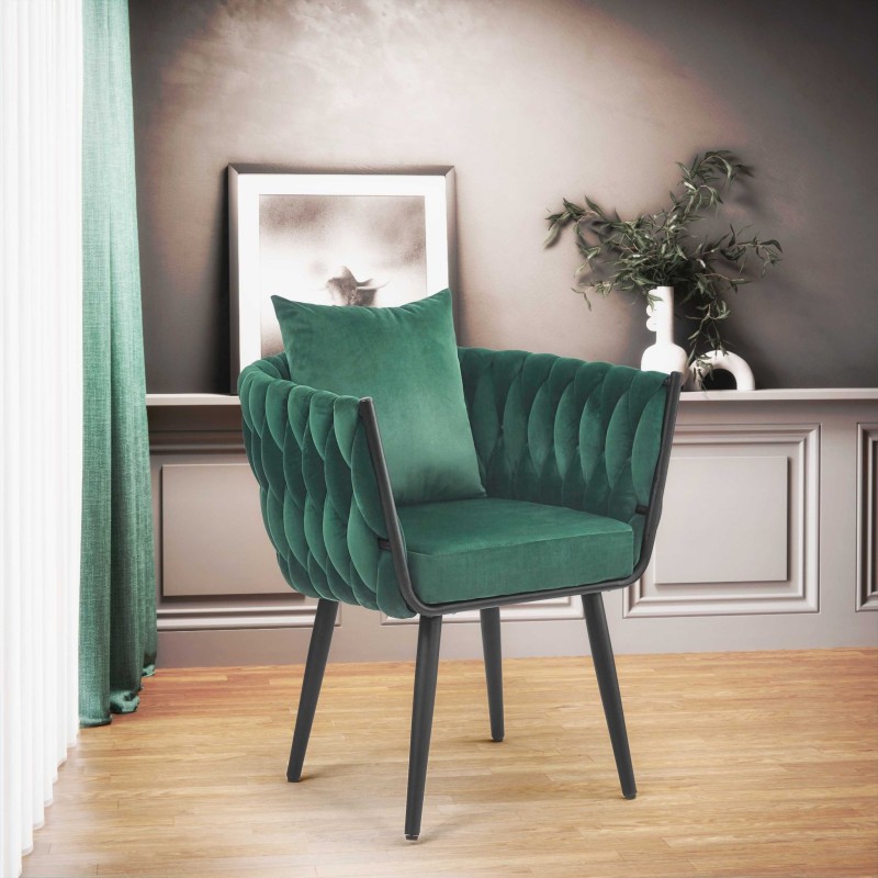 'AVATAR 2 Relaxation Armchair Dark Green/Black'