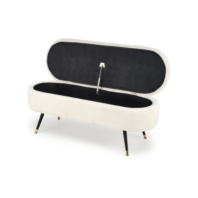 'AVEIRO Bench with Storage Function, Cream' 'AVEIRO Bench with Storage Function, Cream'