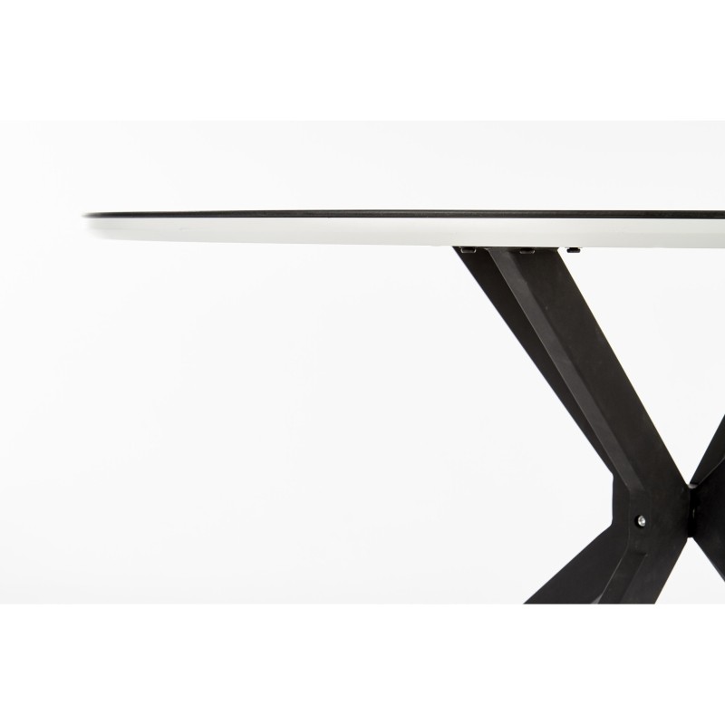 'AVELAR Tabletop - Black / White, Frame - Black' 'AVELAR Tabletop - Black / White, Frame - Black'