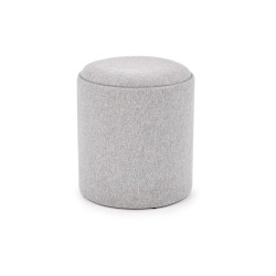'AVIKO Set of 2 Poufs, Light Ash' 'AVIKO Set of 2 Poufs, Light Ash'