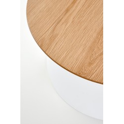 AZZURA ława naturalny / biały (1p 4szt) AZZURA ława naturalny / biały (1p 4szt)