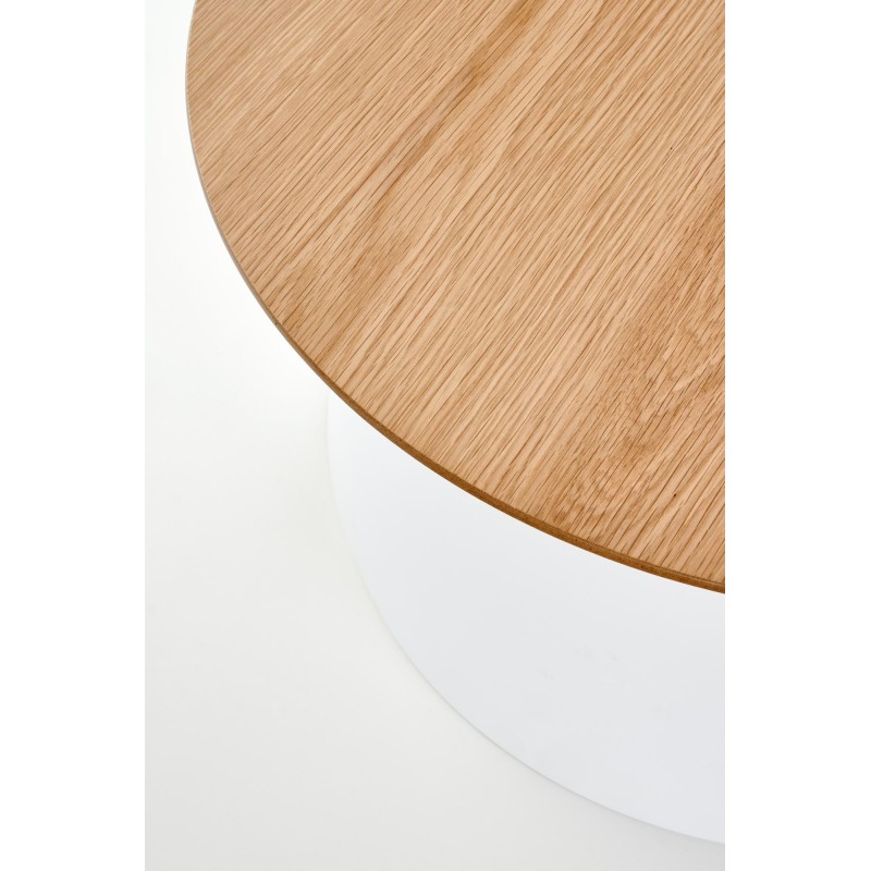 'AZZURA Natural / White Coffee Table' 'AZZURA Natural / White Coffee Table'