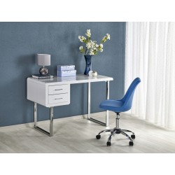 'B30 White-Chrome Desk'