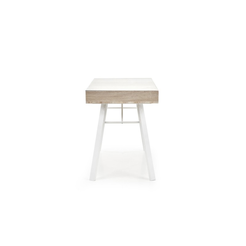 'B33 Sonoma Oak-White Desk' 'B33 Sonoma Oak-White Desk'