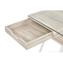 'B33 Sonoma Oak-White Desk' 'B33 Sonoma Oak-White Desk'