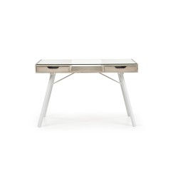 'B33 Sonoma Oak-White Desk' 'B33 Sonoma Oak-White Desk'