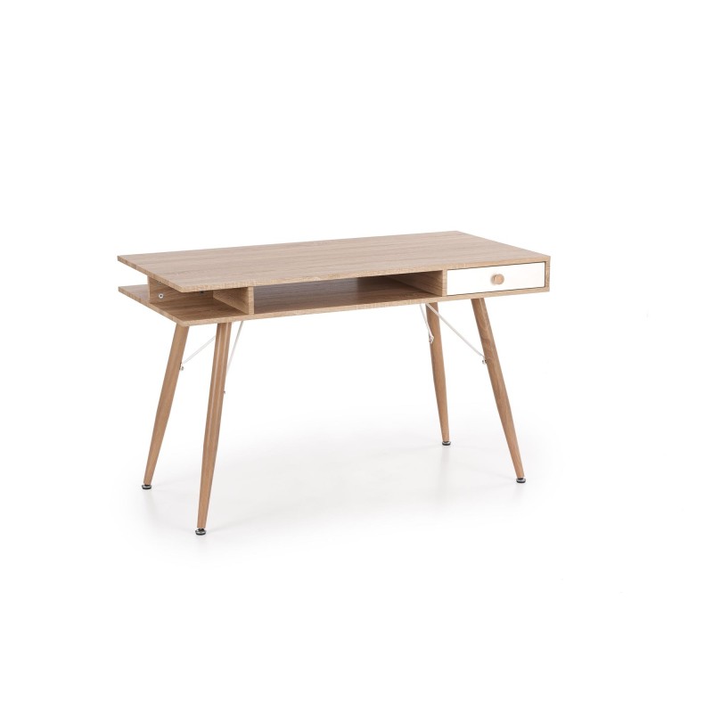 B34 Sonoma Oak-White Desk B34 Sonoma Oak-White Desk
