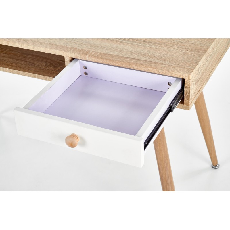 B34 Sonoma Oak-White Desk B34 Sonoma Oak-White Desk