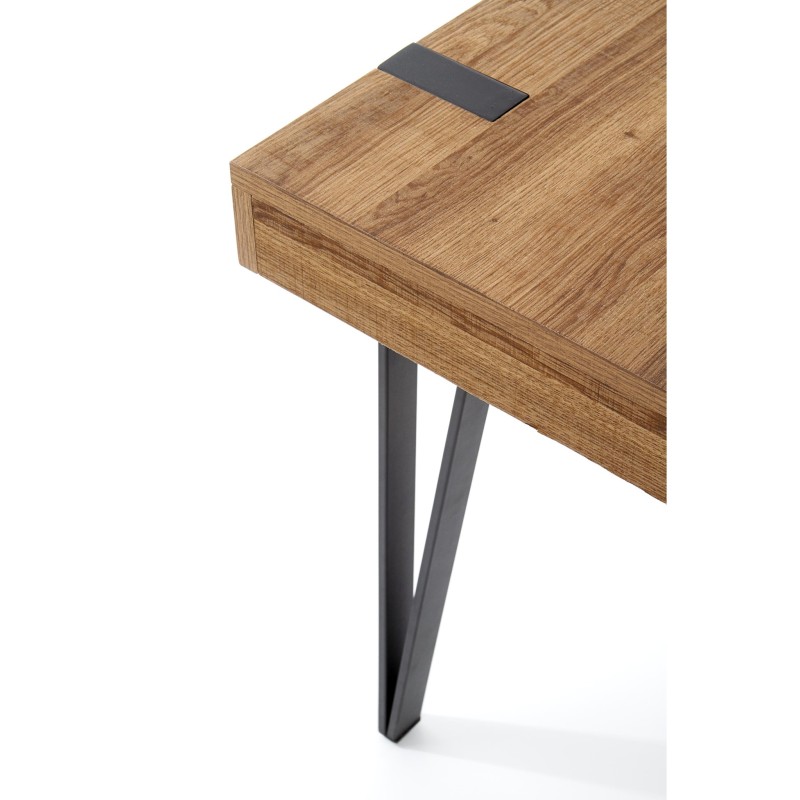 'B39 Black Desk / Honey Walnut' 'B39 Black Desk / Honey Walnut'