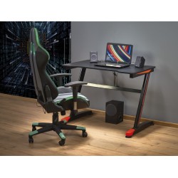'B40 Gaming Desk Black / Red'
