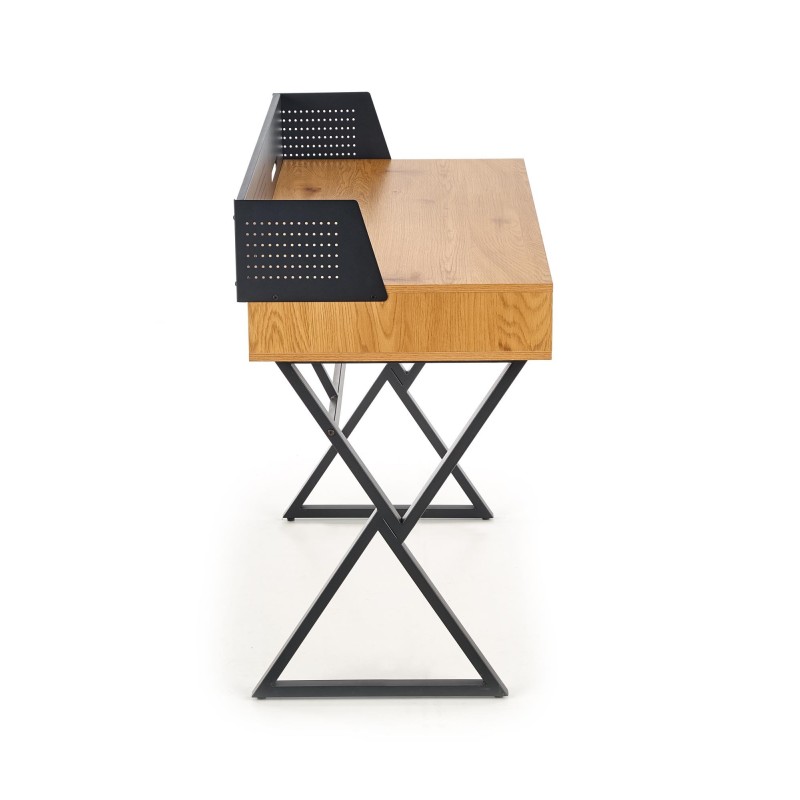 'B43 Golden Oak / Black Desk' 'B43 Golden Oak / Black Desk'